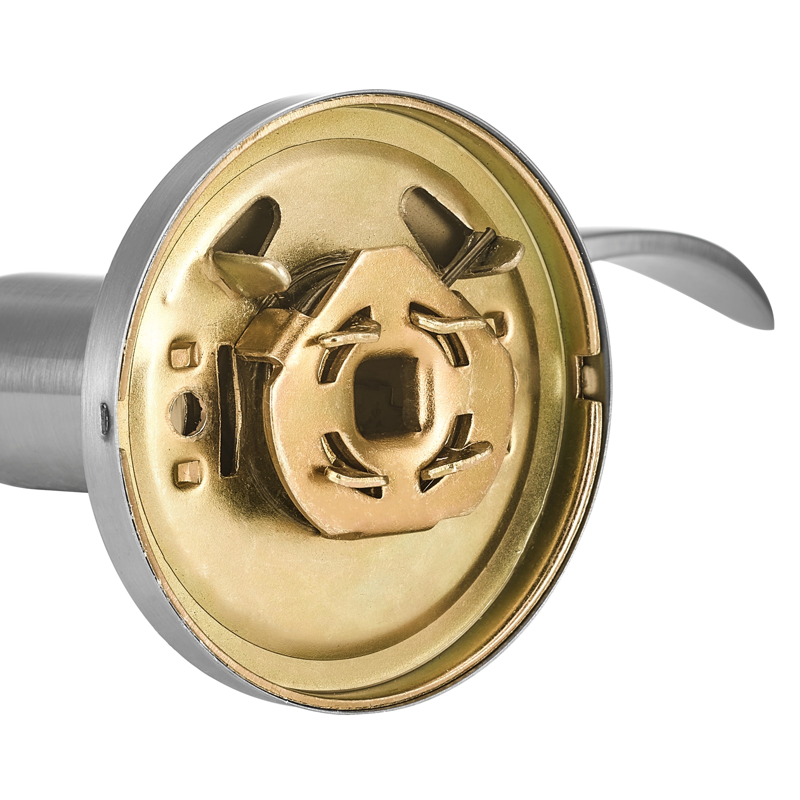 Entry Door Locksets With Deadbolt 5 Pack Keyed Alike Satin Nickel Lever_voghion.com